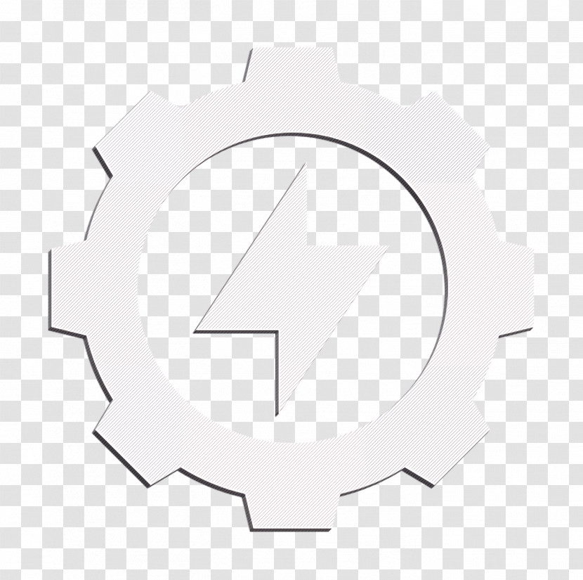 Sustainable Energy Icon Gear Icon Hydro Power Icon Transparent PNG