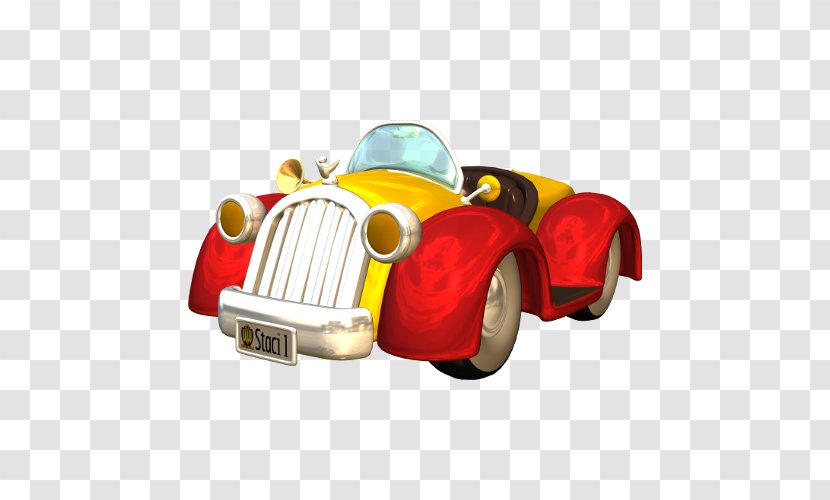 Cartoon Animation - A Classic Car Transparent PNG