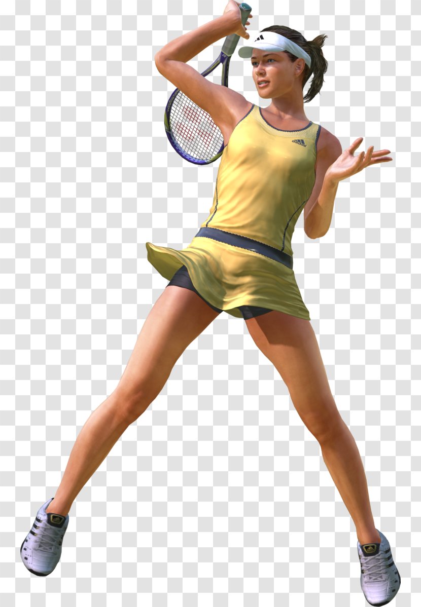 Virtua Tennis 4 Ana Ivanovic Top Spin Xbox 360 - Tree Transparent PNG
