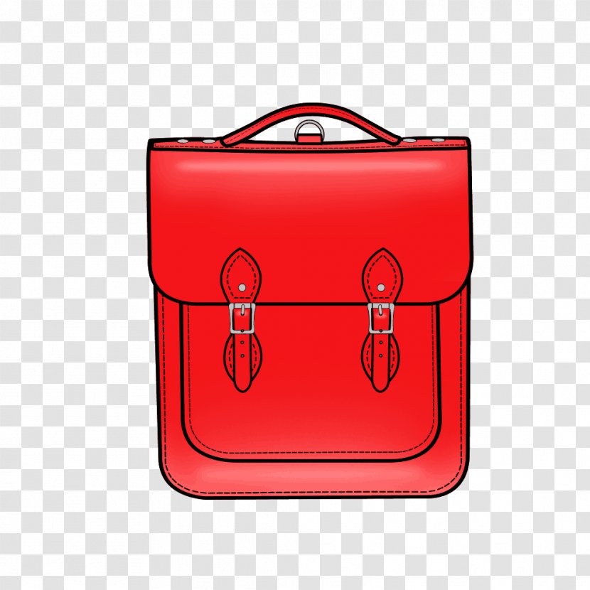 Handbag Messenger Bags Baggage - Rectangle - Leather Backpack Transparent PNG