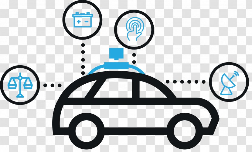 Autonomous Car Social Media Driving - Vehicle Transparent PNG