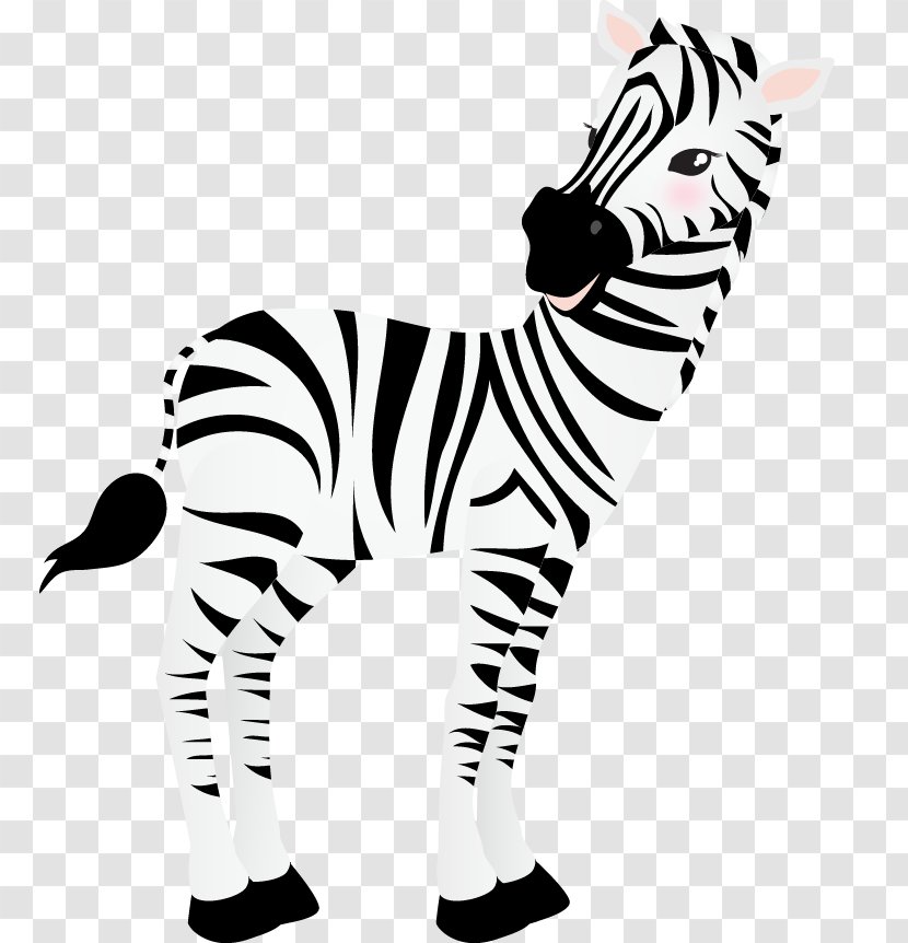 Tiger Cartoon Zebra - Vector Material Transparent PNG