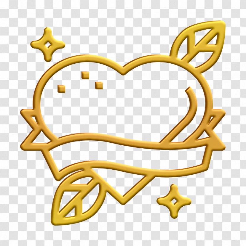 Heart Icon Tattoo Icon Transparent PNG