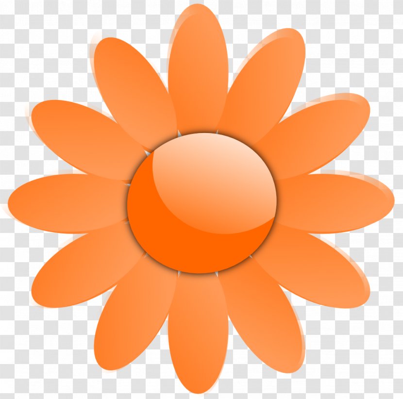 Flower Stock Photography Clip Art - Orange Transparent PNG