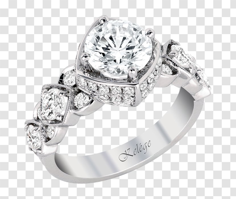 Wedding Ring Engagement Gold Sohn & McClure Jewelers - Platinum - Creative Rings Transparent PNG