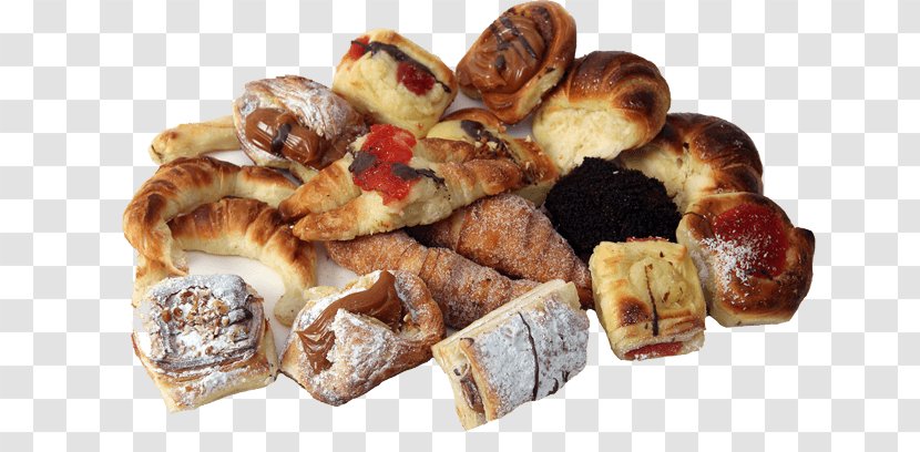 Danish Pastry Bakery Croissant Viennoiserie Breakfast - Pan Dulce Transparent PNG