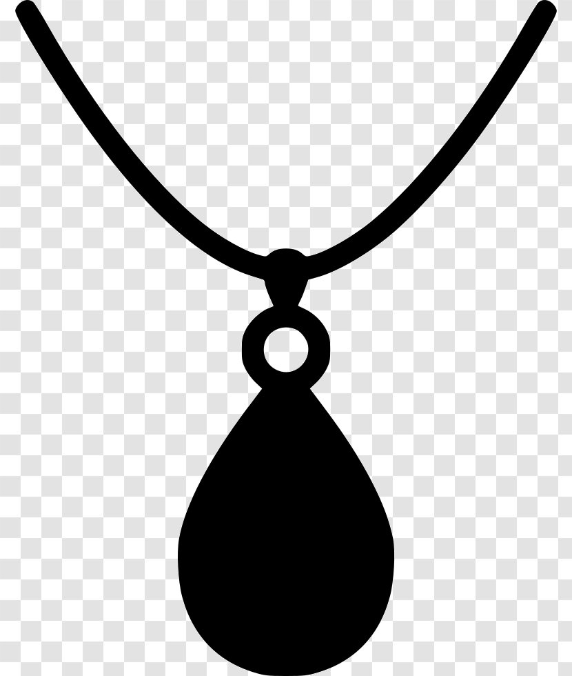 Charms & Pendants Necklace Body Jewellery Font - Black Transparent PNG