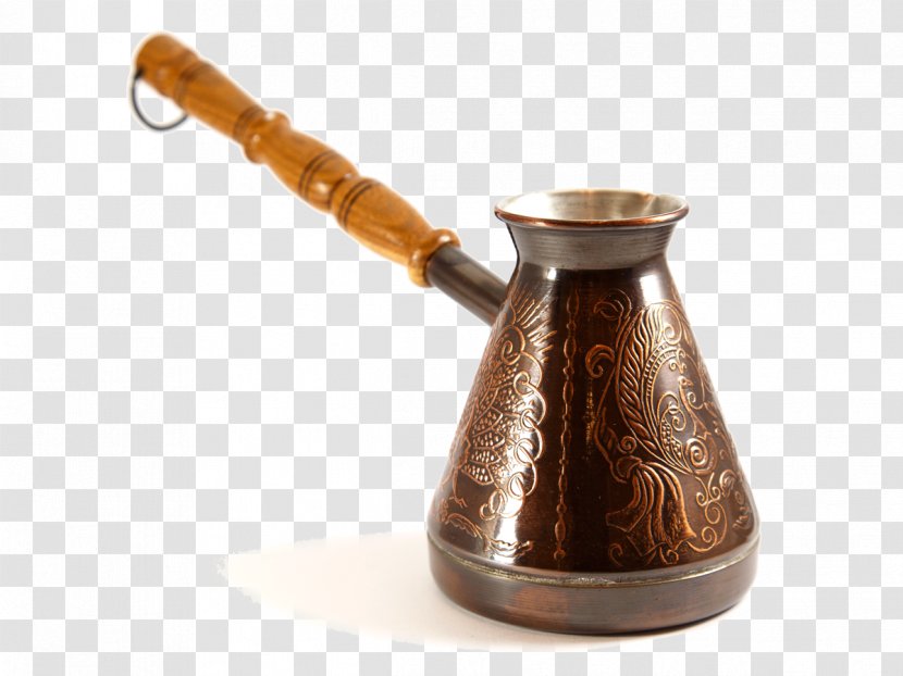Turkish Coffee Copper Cezve Ibrik - Pot Transparent PNG
