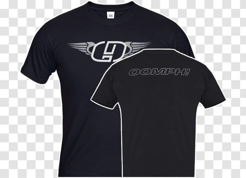 Printed T-shirt Hoodie Sleeve Cotton - Black Transparent PNG