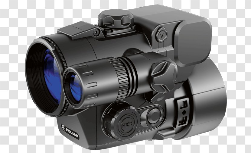 Telescopic Sight Optics Night Vision Monocular Pulsar - Optical Instrument - Video Camera Transparent PNG