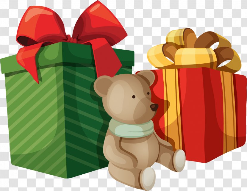 Santa Claus Gift Christmas New Year - Party Transparent PNG