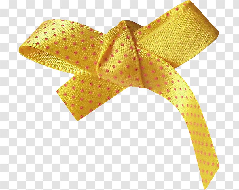 Ribbon - Yellow Transparent PNG