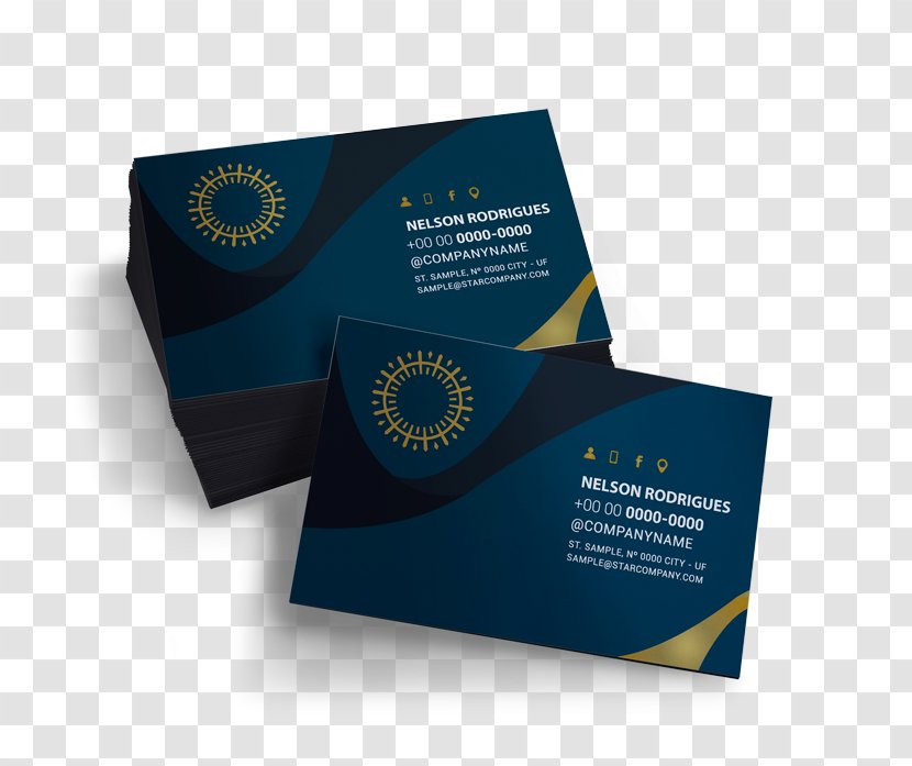 Business Cards Brand - Design Transparent PNG