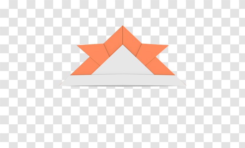 Triangle Line - Half Fold Transparent PNG