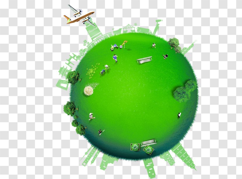 Earth Download - Green - Globe Decoration Transparent PNG