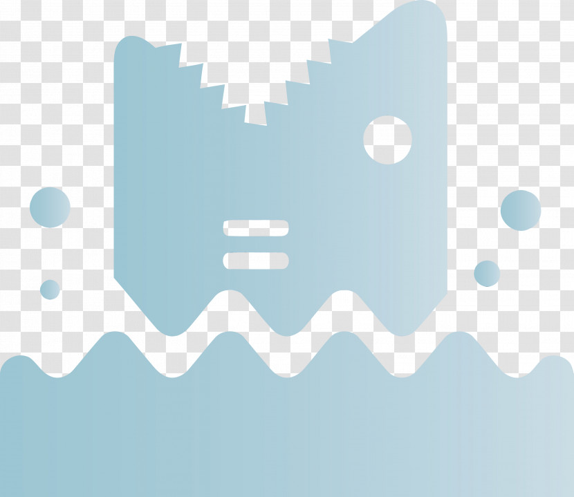 Blue White Text Azure Aqua Transparent PNG