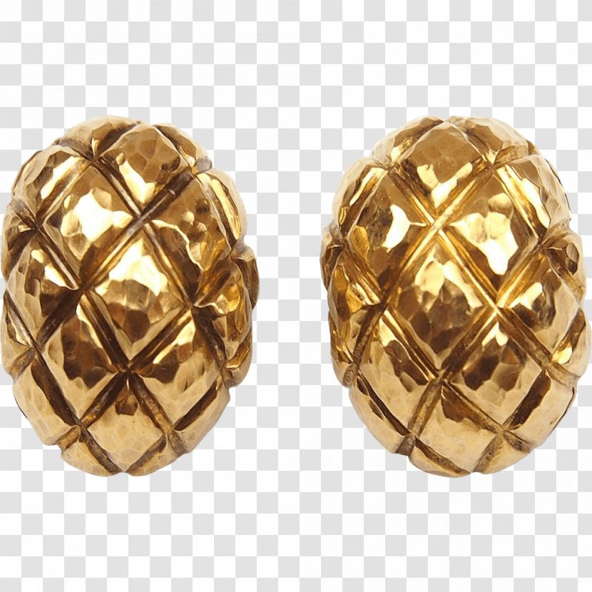 Earring Jewellery Gold Gemstone Estate Jewelry - Pineapple Transparent PNG