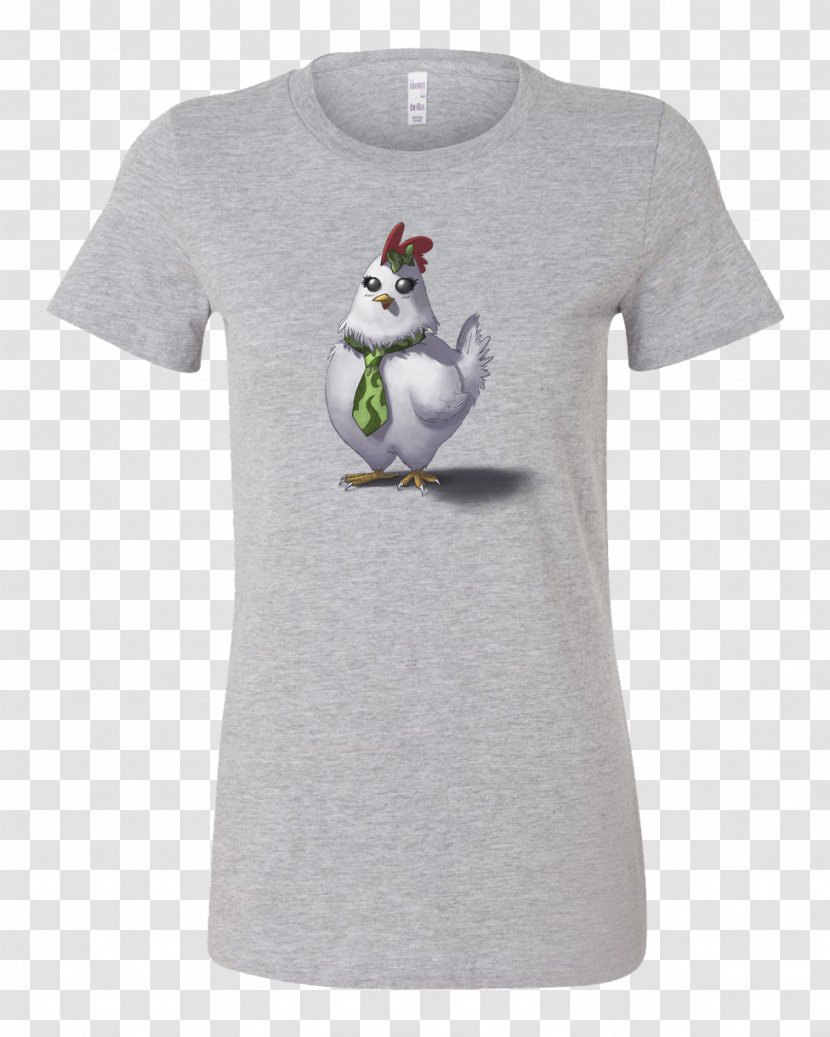 T-shirt Hoodie Crew Neck Canvas Clothing - Bird - Hen Transparent PNG