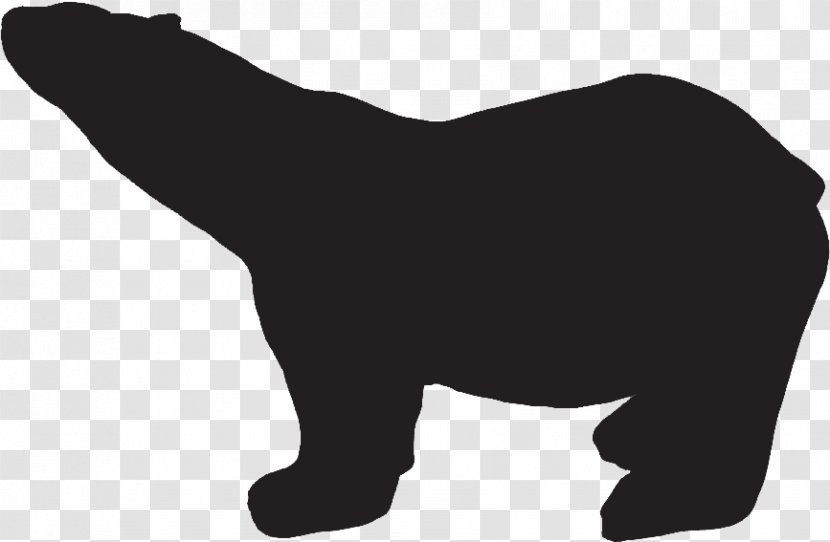Polar Bear Brown American Black Cubs - Drawing Geometry Transparent PNG
