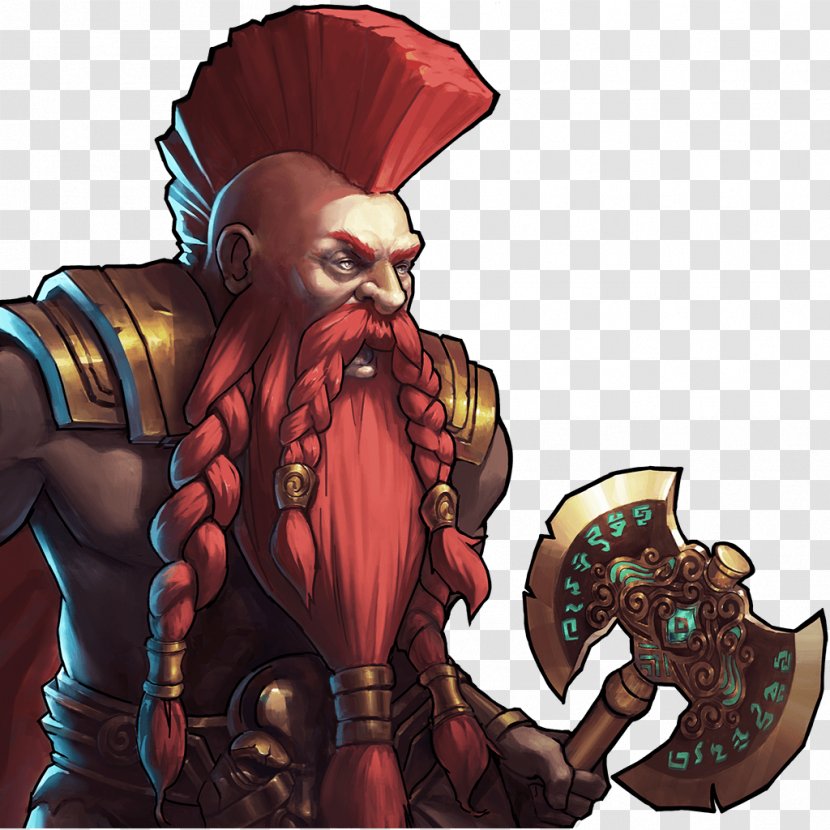 Dwarf Gems Of War Slayer Dwarven - Fan Art Transparent PNG