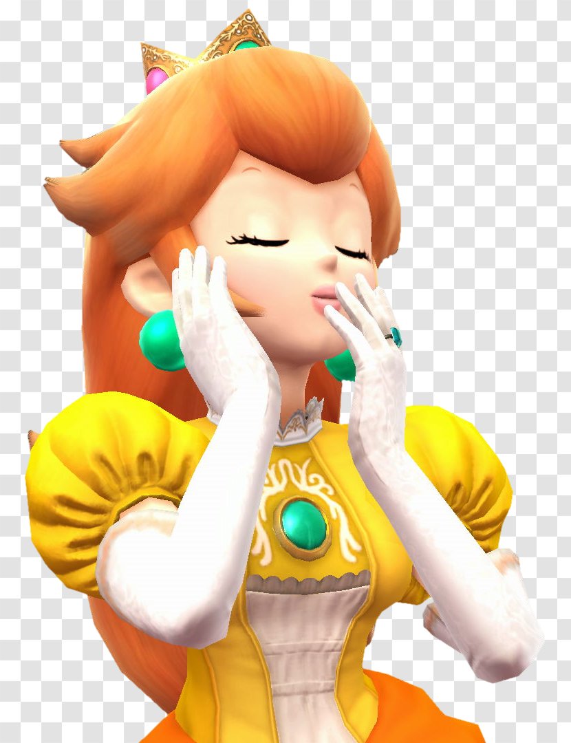 Palutena Cartoon Character - City Block - Peach Transparent PNG