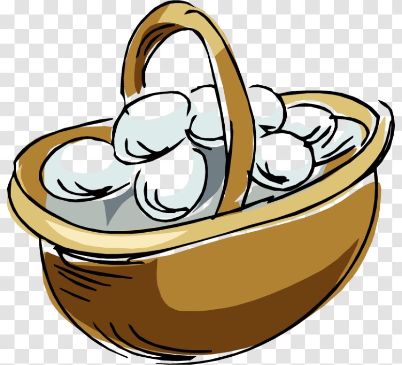 Clip Art Food Basket Drawing Image - Easter Transparent PNG