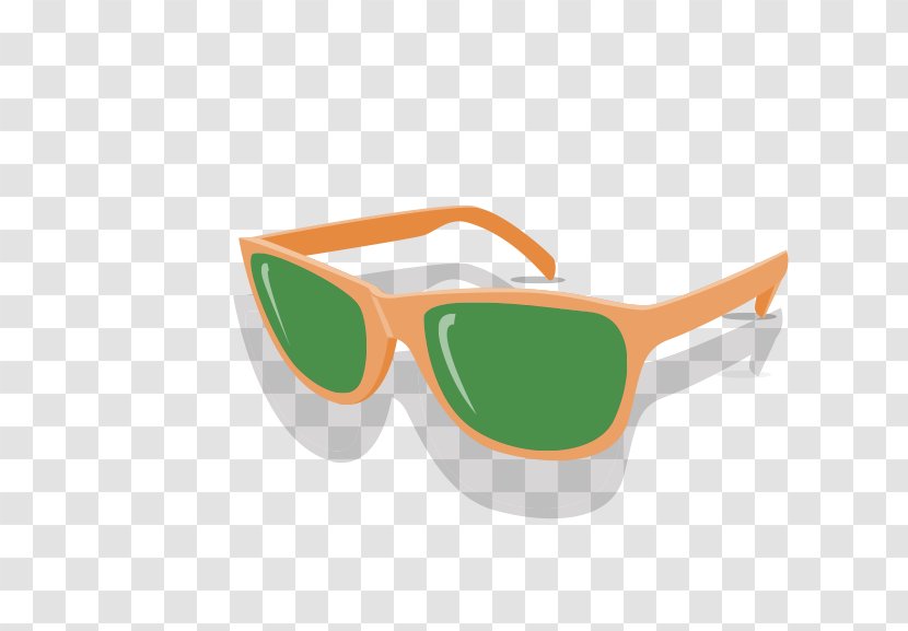 Glasses Goggles Green Computer File - Sunglasses Transparent PNG