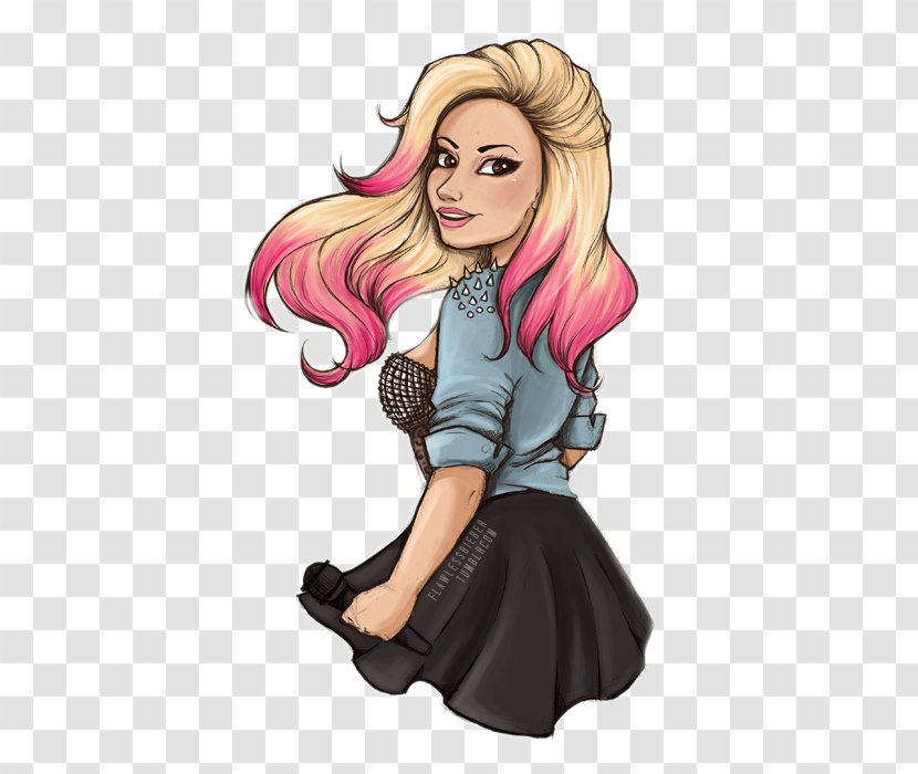 Demi Lovato Drawing Cartoon Sketch - Tree - Everyday Life Transparent PNG