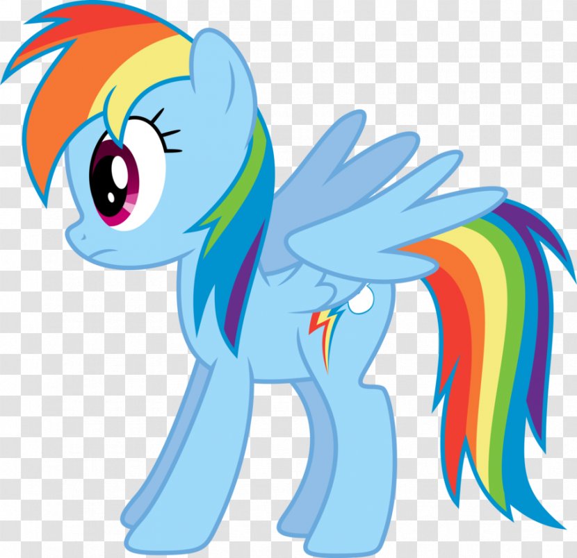 Pony Rainbow Dash Horse Character Transparent PNG