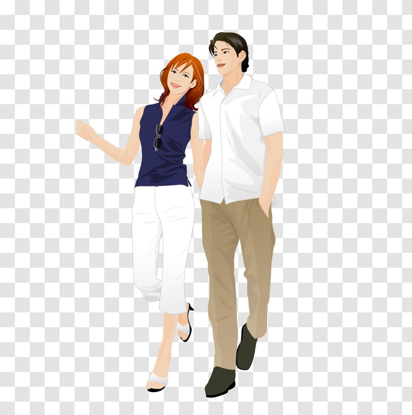 Couple - Watercolor - Cartoon Transparent PNG