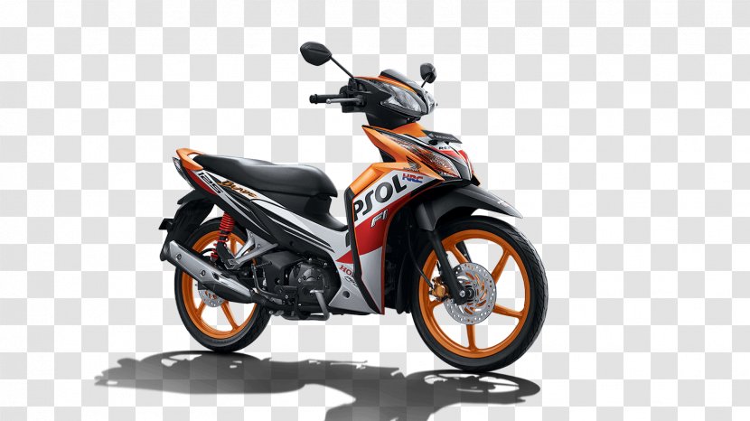 Fuel Injection Repsol Honda Team Motorcycle Supra X 125 Transparent PNG