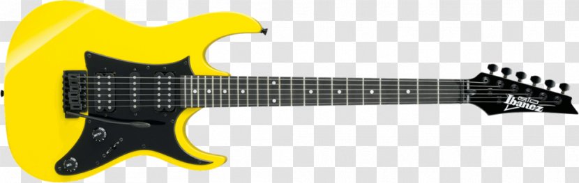 Ibanez GRGM21 Mikro Electric Guitar Bass - Yellow Transparent PNG