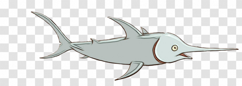 Sharks Line Art Porpoises Cetaceans Cartilaginous Fishes Transparent PNG