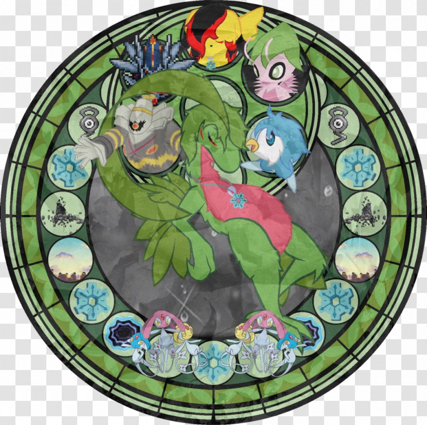 Prinplup Empoleon Art Pokémon Piplup - Stained Glass - Stain Transparent PNG