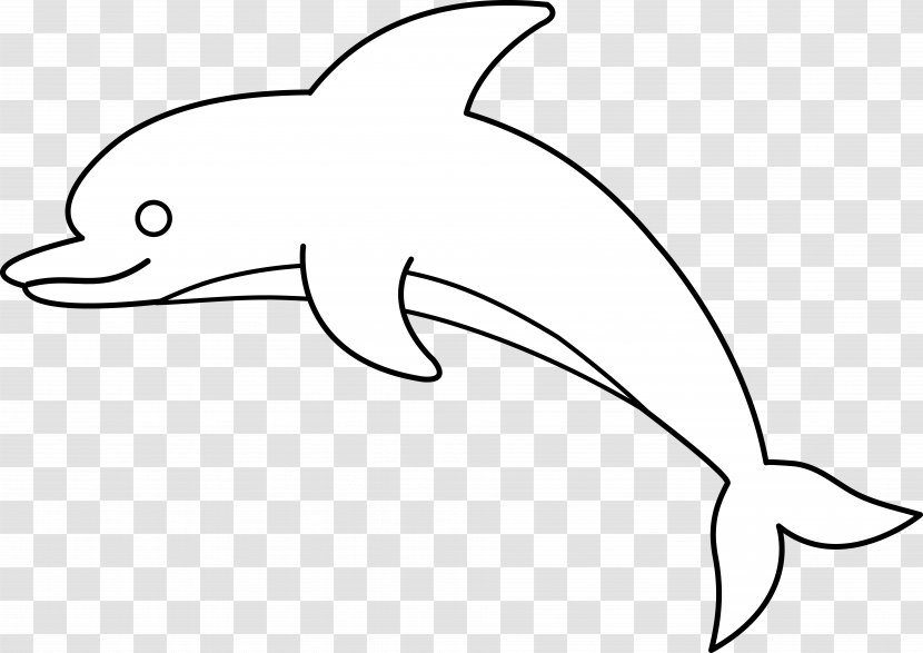 Bottlenose Dolphin Clip Art - Free Content - Cartoon Image Transparent PNG