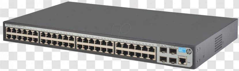 Hewlett-Packard Gigabit Ethernet Network Switch Small Form-factor Pluggable Transceiver Power Over - Wireless Access Point Transparent PNG
