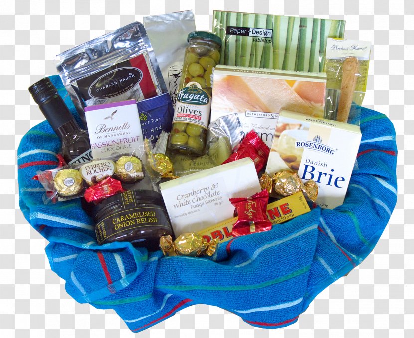 Food Gift Baskets Hamper Plastic Convenience - Basket - Father's Day Guarantee Transparent PNG