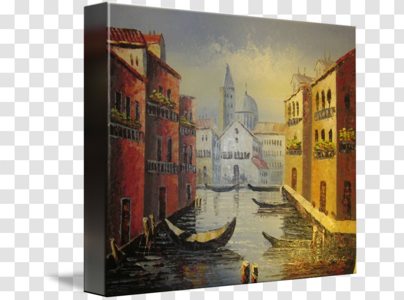 Oil Painting Canvas Transparent PNG