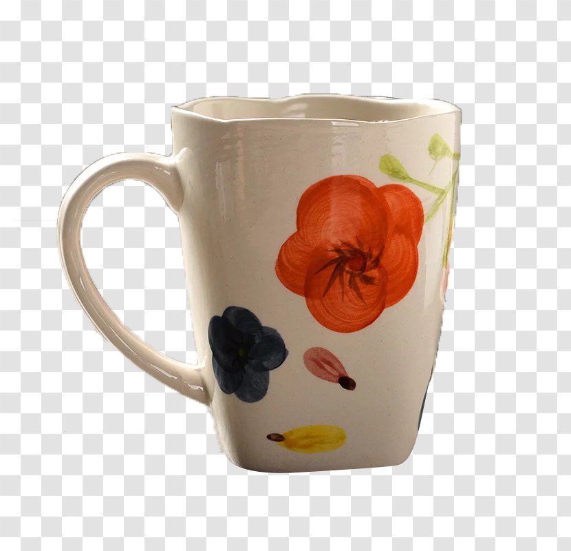 Coffee Cup Tea Mug Saucer - Teaware Transparent PNG