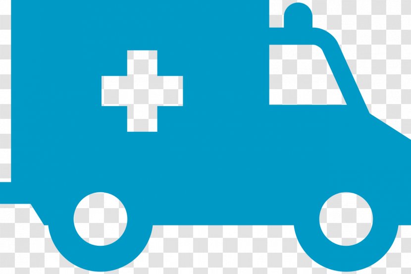 Ambulance Certified First Responder Clip Art - Brand - Blue Icon Transparent PNG