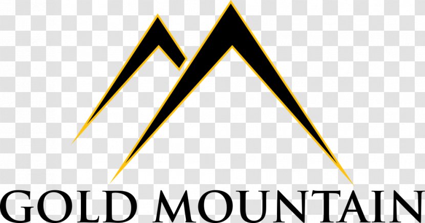 Gold Mountain Golf Club Logo Business Brand Triangle Transparent PNG