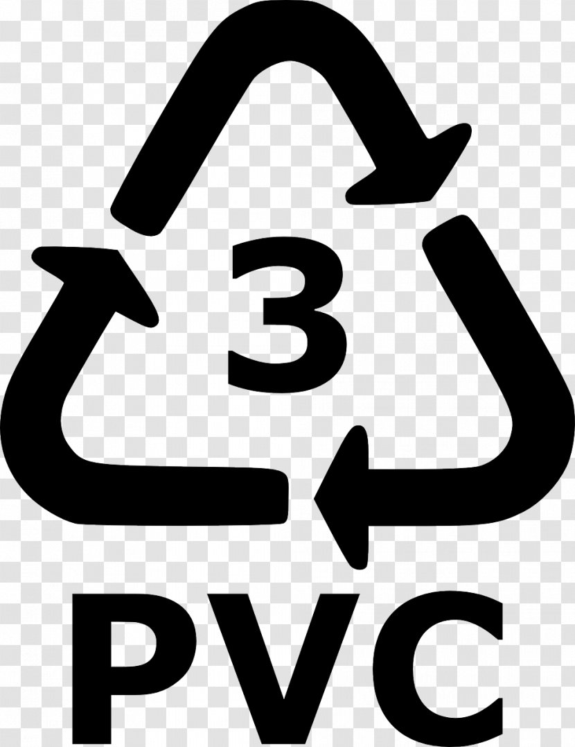 Polyvinyl Chloride Recycling Symbol Thermoplastic - Bottle Transparent PNG