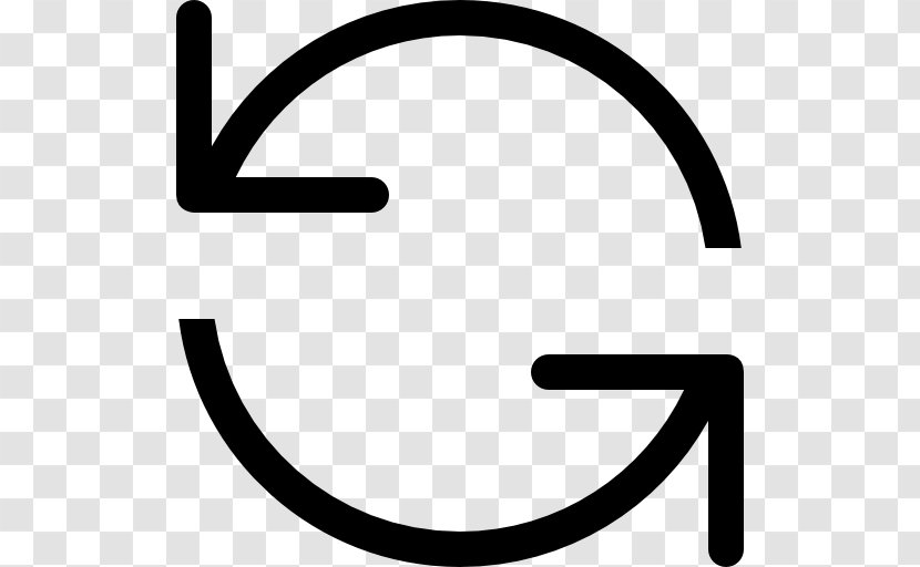 Arrow Symbol Rotation Clockwise - Rim Transparent PNG