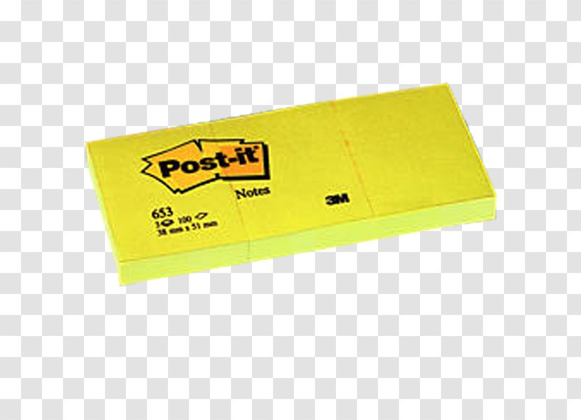 Post-it Note Product Design 3M Yellow - Millimeter - Post It Notes Transparent PNG