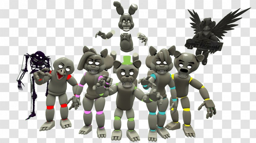 FNaF World Five Nights At Freddy's Animatronics Game - Mecha Transparent PNG