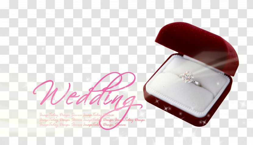 Wedding Convite Template Download - Propose Ring Transparent PNG