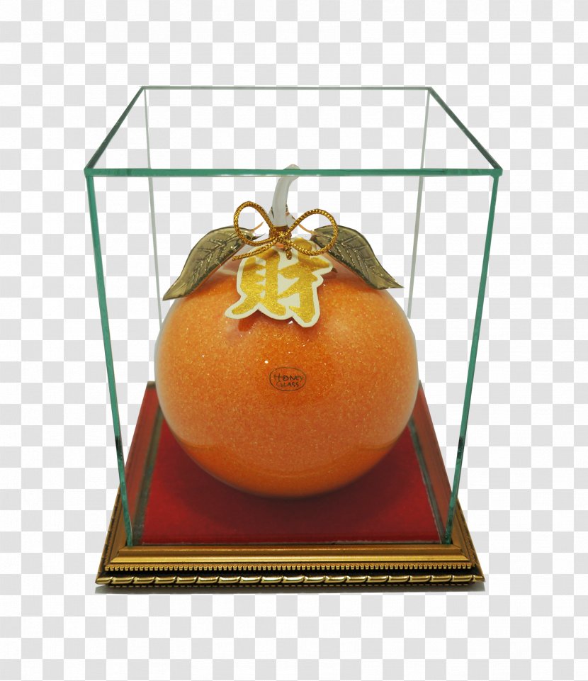 Clementine - Citrus - Orange Crystal Transparent PNG