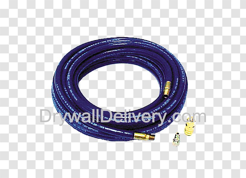 Coaxial Cable Marshalltown Hose Coupling - Computer Hardware - Knockdown Texture Transparent PNG