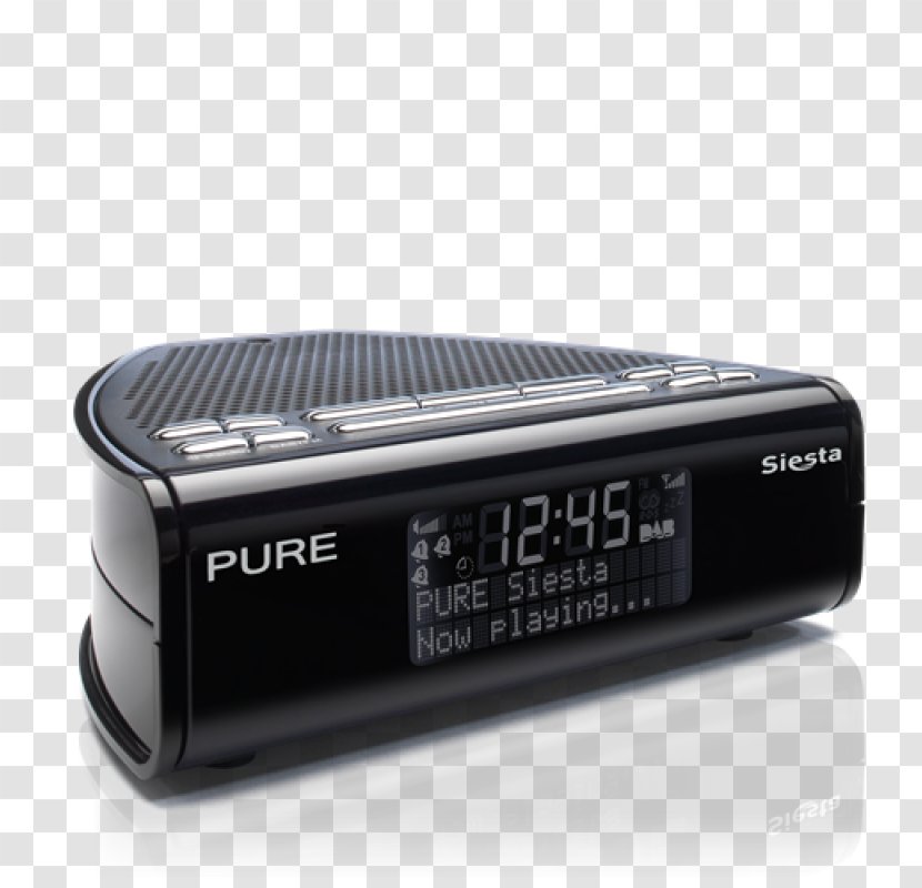 Digital Radio Audio Broadcasting Pure Alarm Clocks - Hardware Transparent PNG