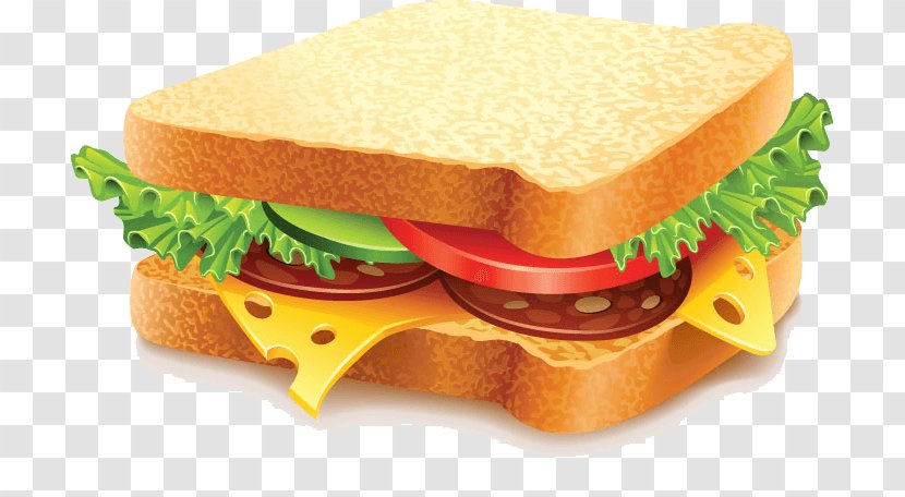 Fast Food Submarine Sandwich Hamburger Panini Club - Hot Dog Transparent PNG